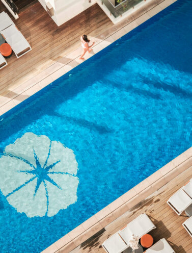 Halepuna Pool overhead view