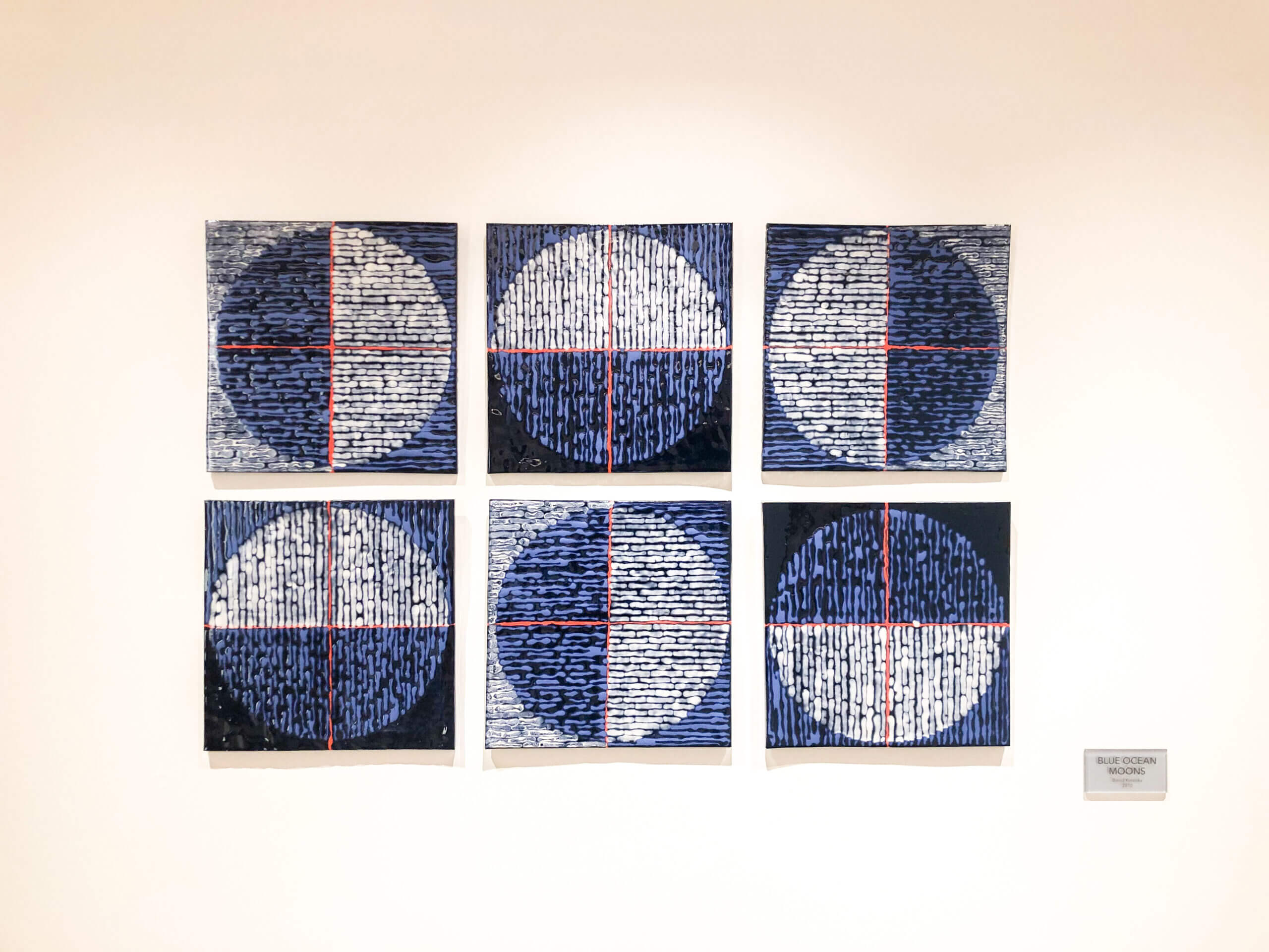 Blue Ocean Moons by David Kuraoka