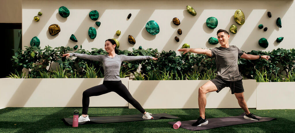Yoga in the Garden at Halepuna