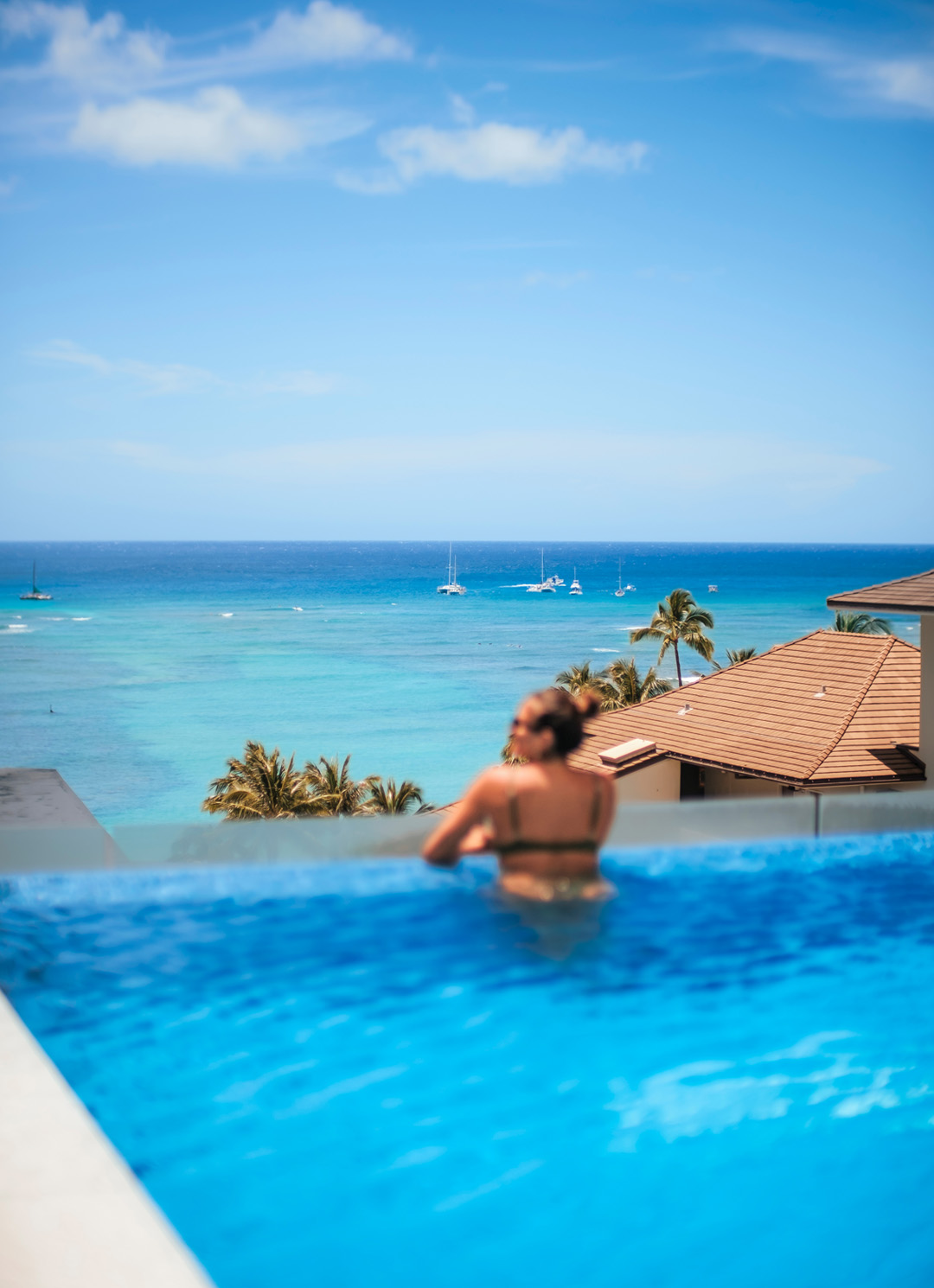 Halepuna Infinity Pool ocean view